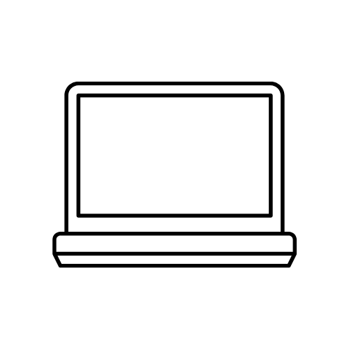 arbeidssymbol, utstyr, pc, data, chromebook