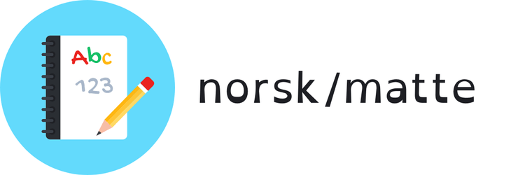 norsk, matte, fag