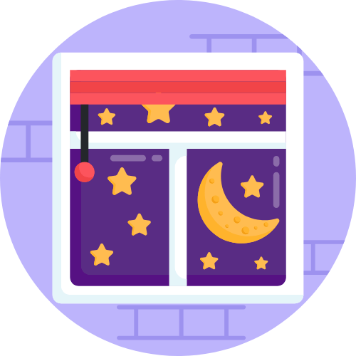 overnatting, sove, vake