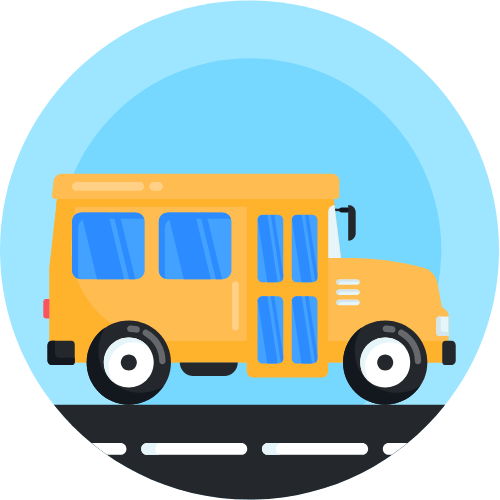 buss, tur, reise, metode, lek