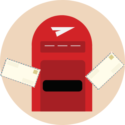 postkontor, lek, metode