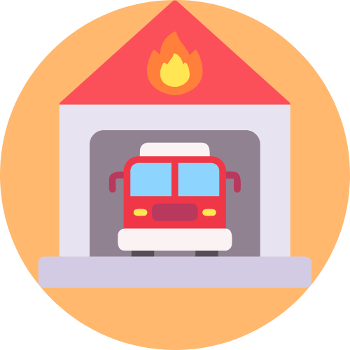 brannstasjon, lek, metode