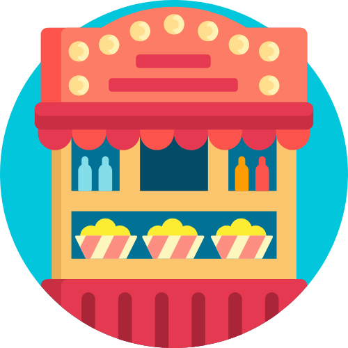 butikk, kiosk, lek, metode