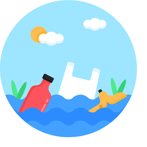 rydde, søppel, ute, gjenbruk, bærekraft